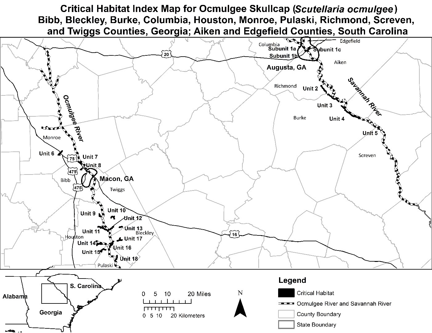 Critical Habitat Index Map.jpg | FWS.gov